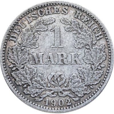 купить Германия 1 марка 1902 E знак монетного двора: "E" - Мульденхюттен