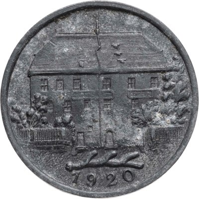 купить Германия "Мюнзинген" 10 пфеннигов 1920 нотгельд
