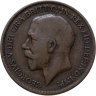 Купить Великобритания 1 пенни (penny) 1918   Без отметки монетного двора