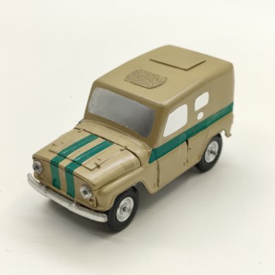 купить Модель автомобиля "УАЗ-469" №А34, металл, пластик, СССР, 1988-1990 гг.