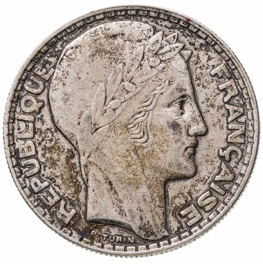 купить Франция 20 франков (francs) 1933