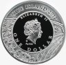 Купить Ниуэ 1 доллар 2012 Proof "Мир бабочек -  Бабочка дневная Орнитоптера голиаф Оrnithoptera Goliat"