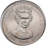 Купить Тристан-да-Кунья 1 крона 2001 "75 лет со дня рождения Королевы Елизаветы II" в конверте с марками