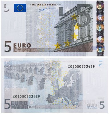 купить Евросоюз 5 евро 2002 (Pick 1x(1) Германия