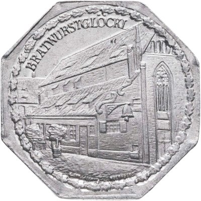 купить Германия, Нюрнберг (нотгельды) 20 пфеннигов 1919 "Братвурстглекляйн"