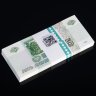 Купить 5 рублей 2022 (НОВЫЙ выпуск образца 1997) серия чт (корешок 100шт, номера не по порядку) [ПРЕСС]