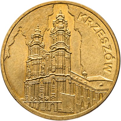 купить Польша 2 злотых 2010 "Памятники Польши - Кшешув"