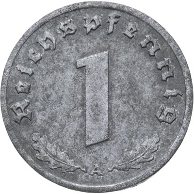 купить Германия, Третий Рейх 1 рейхспфенниг 1941 А"