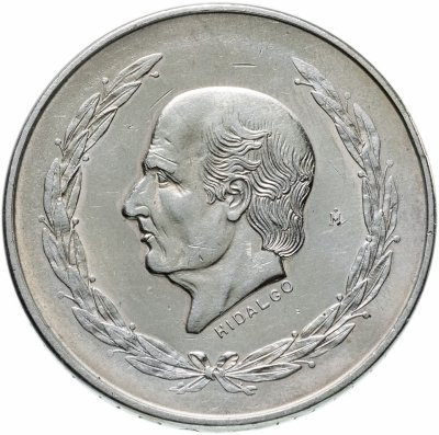 купить Мексика 5 песо (peso) 1952 Мигель Идальго