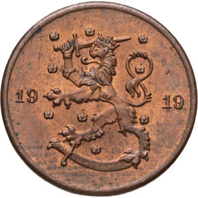 купить Финляндия 1 пенни (penny) 1919