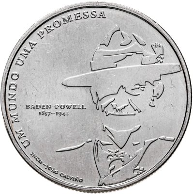 купить Португалия 5 евро 2007 "100 лет скаутскому движению"