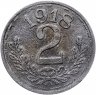 Купить Германия (Франкенталь) нотгельд 2 пфеннига 1918