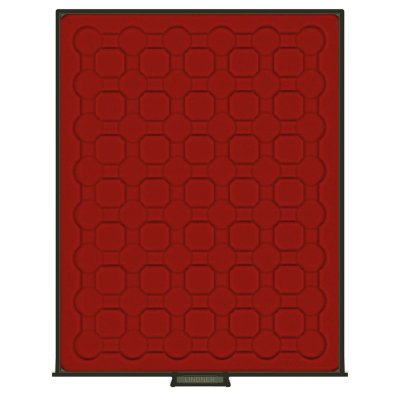 купить Бокс на 48 монет диаметром 16.5 мм в капсулах (Lindner, Германия)