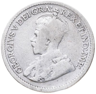 купить Канада 5 центов (cents) 1912