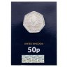 Купить Великобритания 50 пенсов 2019 «Шерлок Холмс»