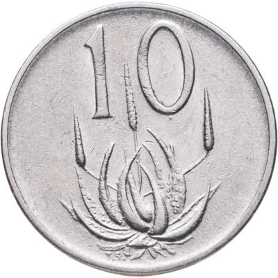 купить ЮАР 10 центов (cents) 1976 "Окончание президентства Якобуса Йоханнеса Фуше"