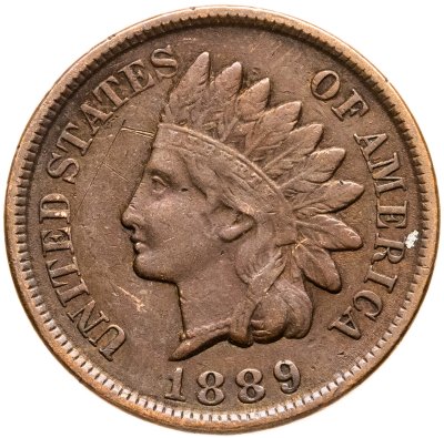 купить США 1 цент 1889 "Indian Head Cent"