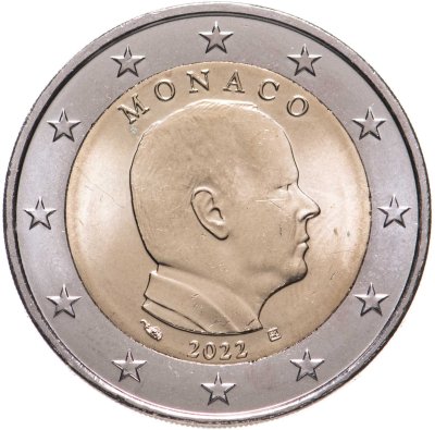 купить Монако 2 евро 2022