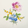 Купить Блюдо круглой формы с цветочным декором, фарфор, роспись, Meissen (Мейсенский фарфор), Германия, 1924-1934 гг.