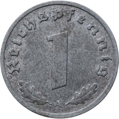 купить Германия, Третий Рейх 1 рейхспфенниг 1944 "А"