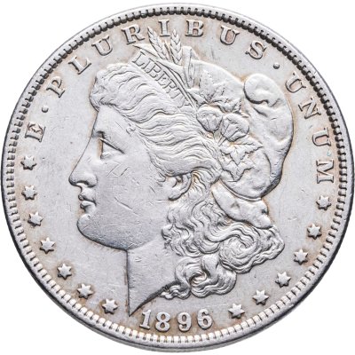 купить США 1 доллар (dollar) 1896 Доллар Моргана Без отметки монетного двора