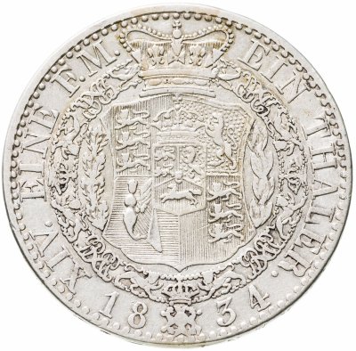 купить Германия (Ганновер) 1 талер 1834