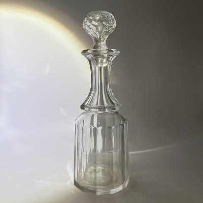 купить Графин с декором "грань во весь", пробка в подборе, хрусталь, гранение, Российская империя, 1900-1917 гг.