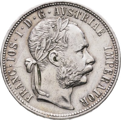 купить Австрия 1 флорин (florin) 1879 Франц-Иосиф