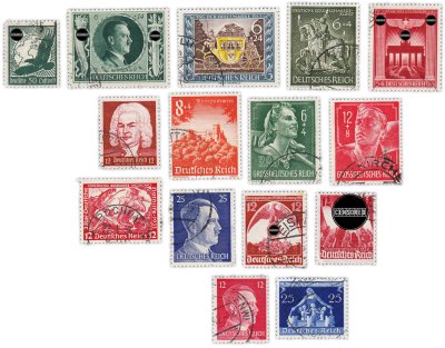 купить Германия, Третий рейх набор из 15 марок