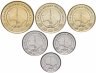 Купить Туркменистан набор монет 2009 (6 штук) "Монумент Независимости Туркменистана"