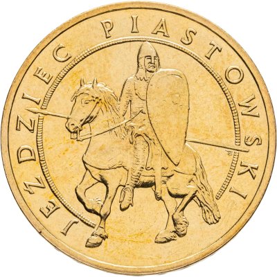 купить Польша 2 злотых 2006 "Пястовский всадник (Jeździec piastowski)"