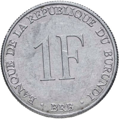 купить Бурунди 1 франк (franc) 1980