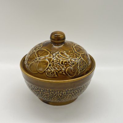 купить Сахарница с цветочным декором, керамика, СССР, 1970-1990 гг.