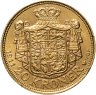Купить Дания 20 крон (kroner) 1911 с портретом короля Фредерика VIII