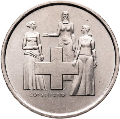 купить Швейцария 5 франков 1974 "100 лет Конституции"