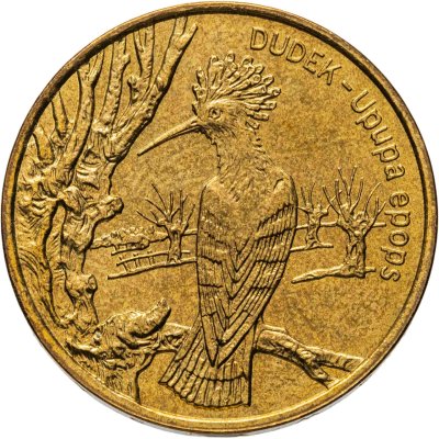 купить Польша 2 злотых (zlote) 2000 "Всемирная природа - Удод"