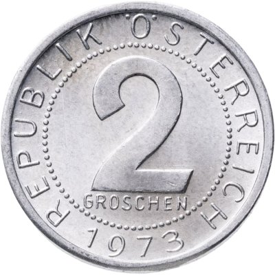 купить Австрия 2 гроша 1973