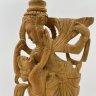 Купить Статуэтка "Радха и Кришна" (божественная чета в индуизме, в которой Бог предстаёт в мужской и женской ипостасях Кришны и его возлюбленной Радхи), дерево, резьба, Индия, 1970-1990 гг.