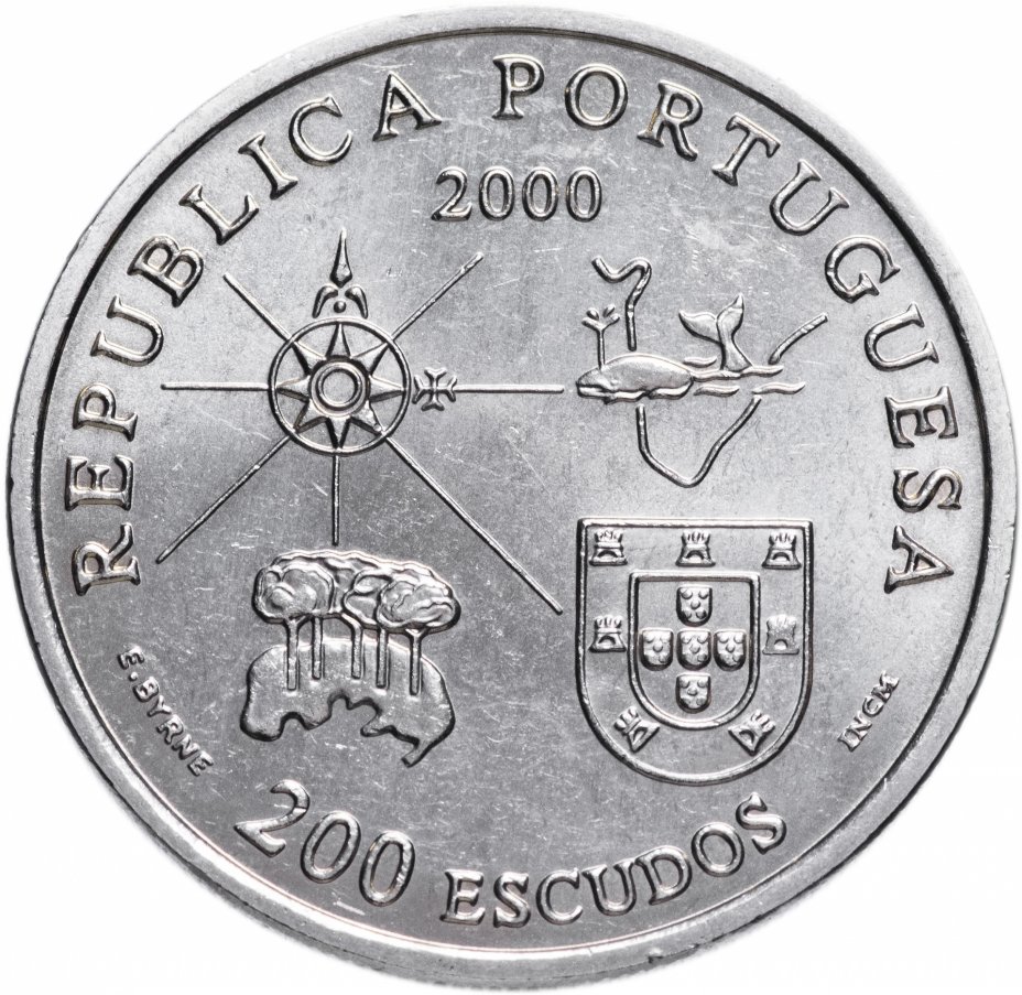 купить Португалия 200 эскудо 2000 "Земля Лабрадор"