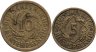 Купить Германия набор 5 и 10 пфеннигов 1924-1936