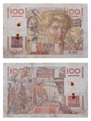 купить Франция 100 франков 1947