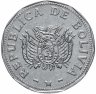 Купить Боливия 2 боливиано 1991