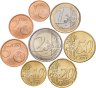 Купить Германия полный годовой набор евро 2002 двор J (8 монет)