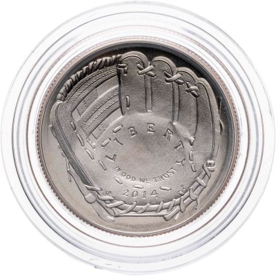 купить США 50 центов (1/2 доллара, half dollar) 2014 "Национальный зал славы бейсбола"