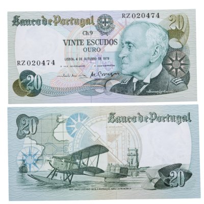 купить Португалия 20 эскудо 1978 год P-176b(5)