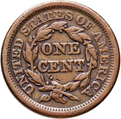 купить США 1 цент (cent) 1854 Liberty Head Cent
