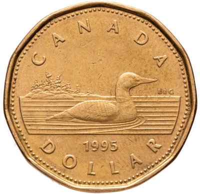 купить Канада 1 доллар (dollar) 1995