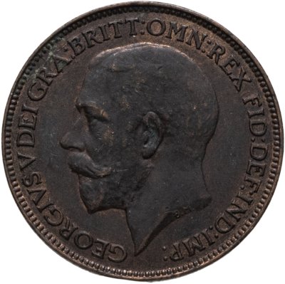 купить Великобритания 1 фартинг (farthing) 1925