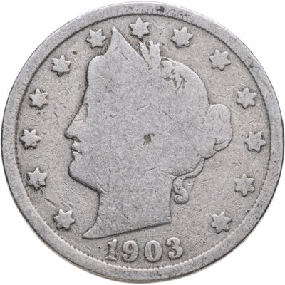 купить США 5 центов (cents) 1903 Liberty Nickel
