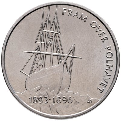 купить Норвегия 5 крон 1996 "100 лет Норвежской полярной экспедиции Нансена"